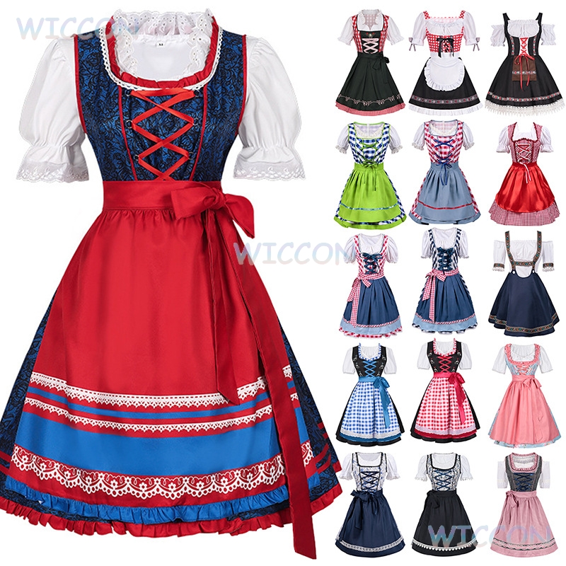 Beer & Wine Grab - Sukienka Dirndl na Oktoberfest 2025 Plus
