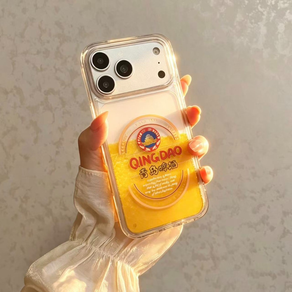 Beer & Wine Grab - Zabawne etui na telefon z płynnym