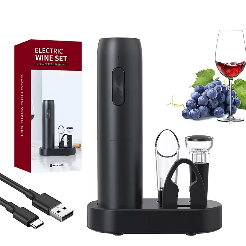 Wine Beer Bottle - Zestaw elektrycznych otwieraczy do butelek wina