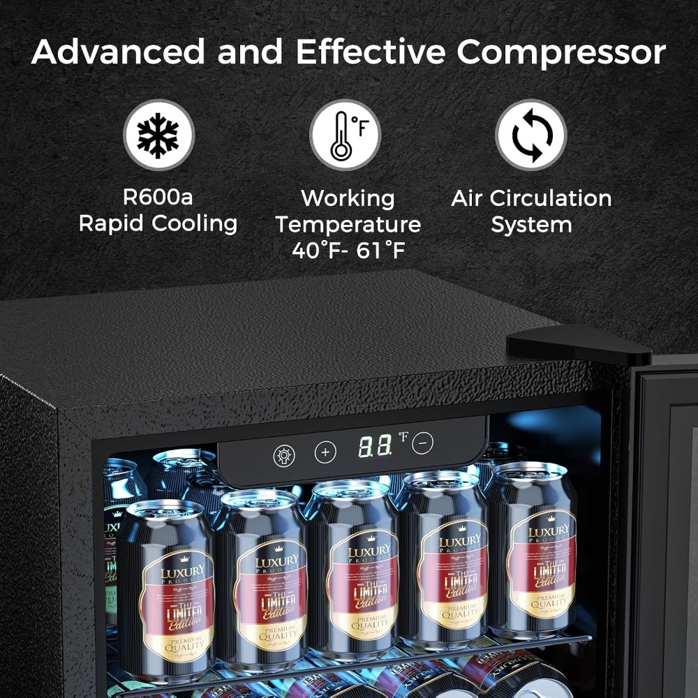 Wolnostojąca chłodziarka do wi – Wine Beer Cooler Fridge recenzja i cena