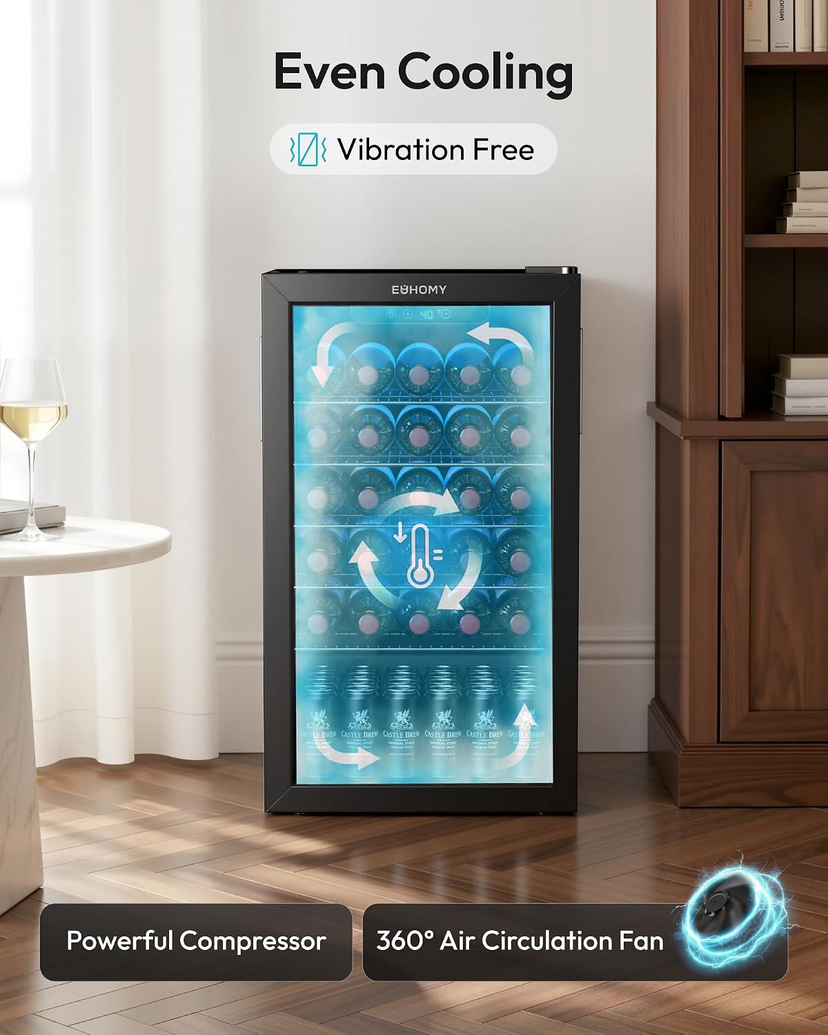 Chłodziarka do napojów o pojem – Wine Beer Cooler Fridge recenzja i cena