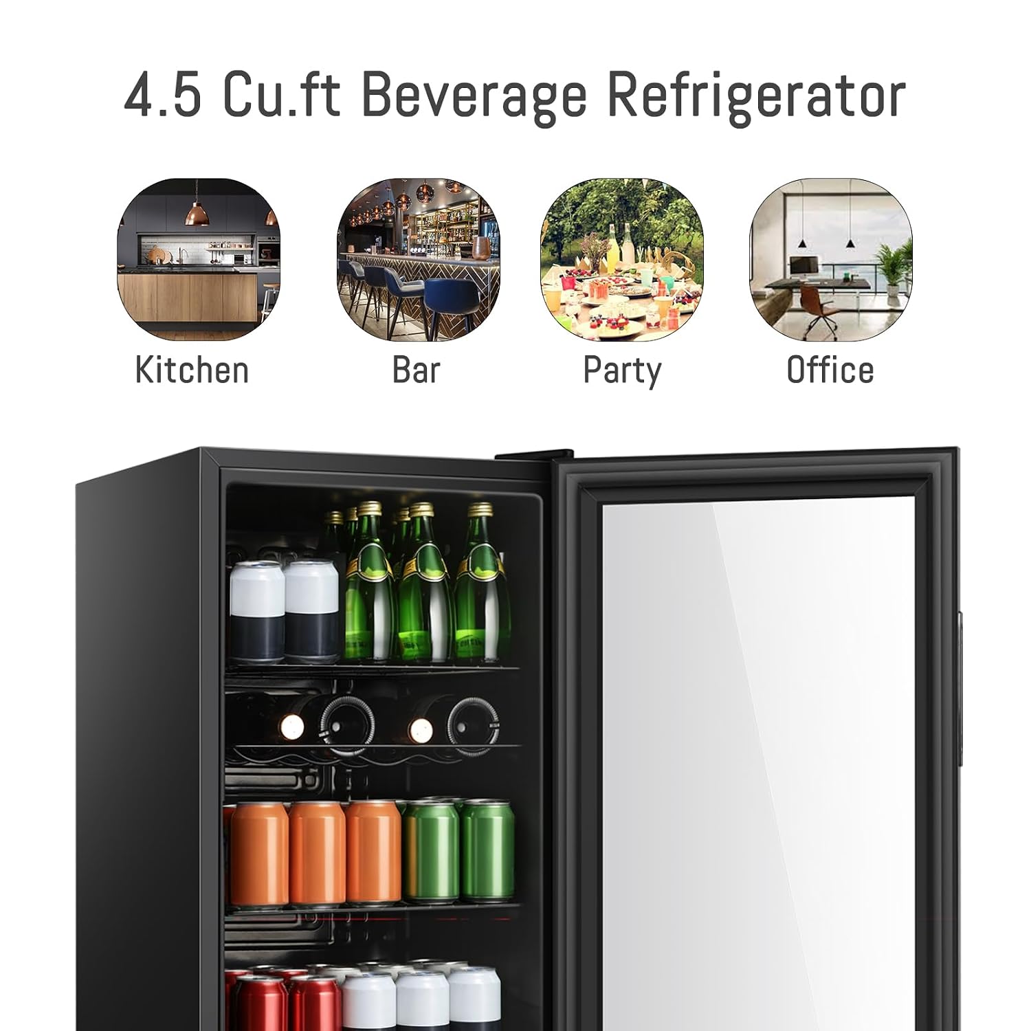 Lodówka na napoje o pojemności – Wine Beer Cooler Fridge recenzja i cena