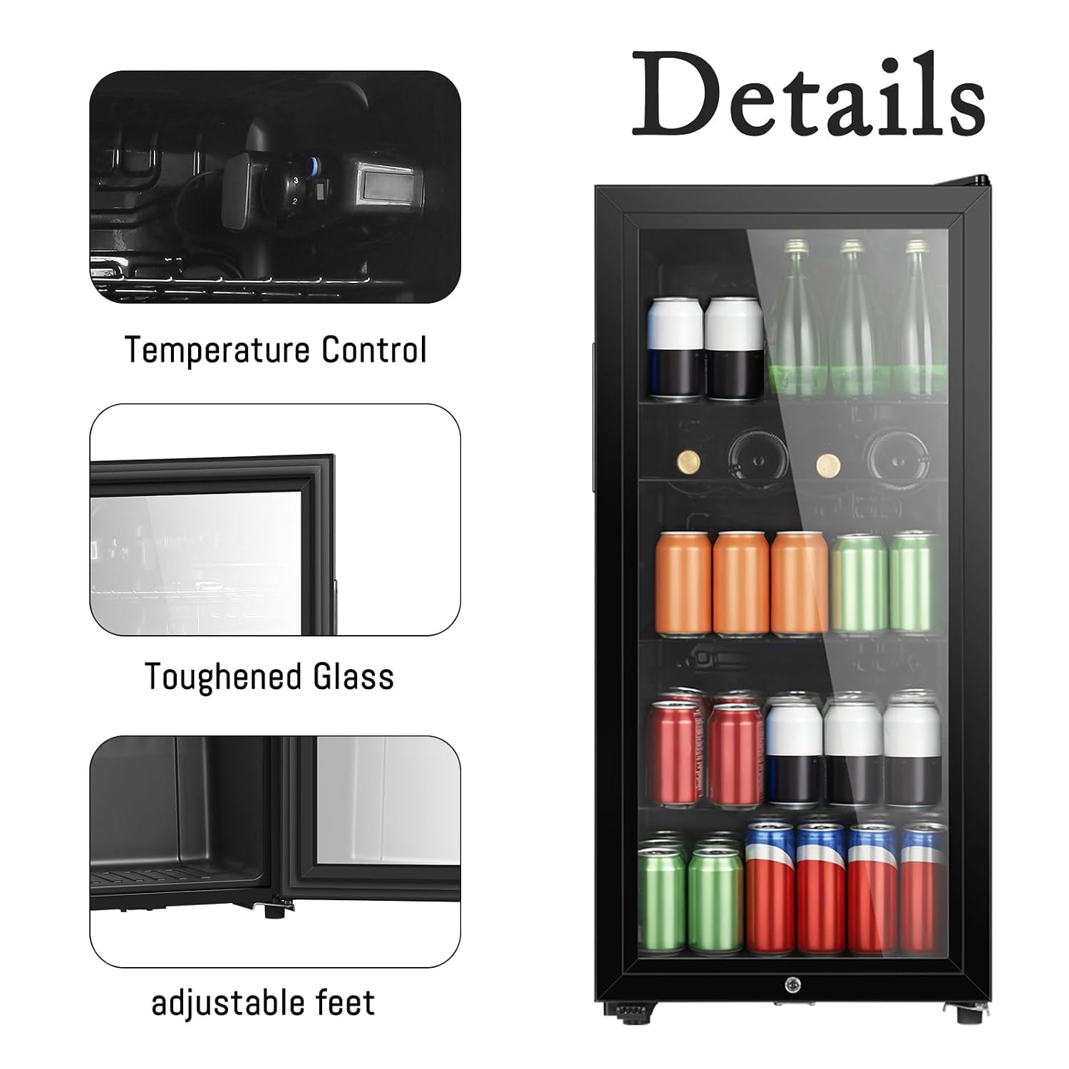Lodówka na napoje o pojemności – Wine Beer Cooler Fridge recenzja i cena
