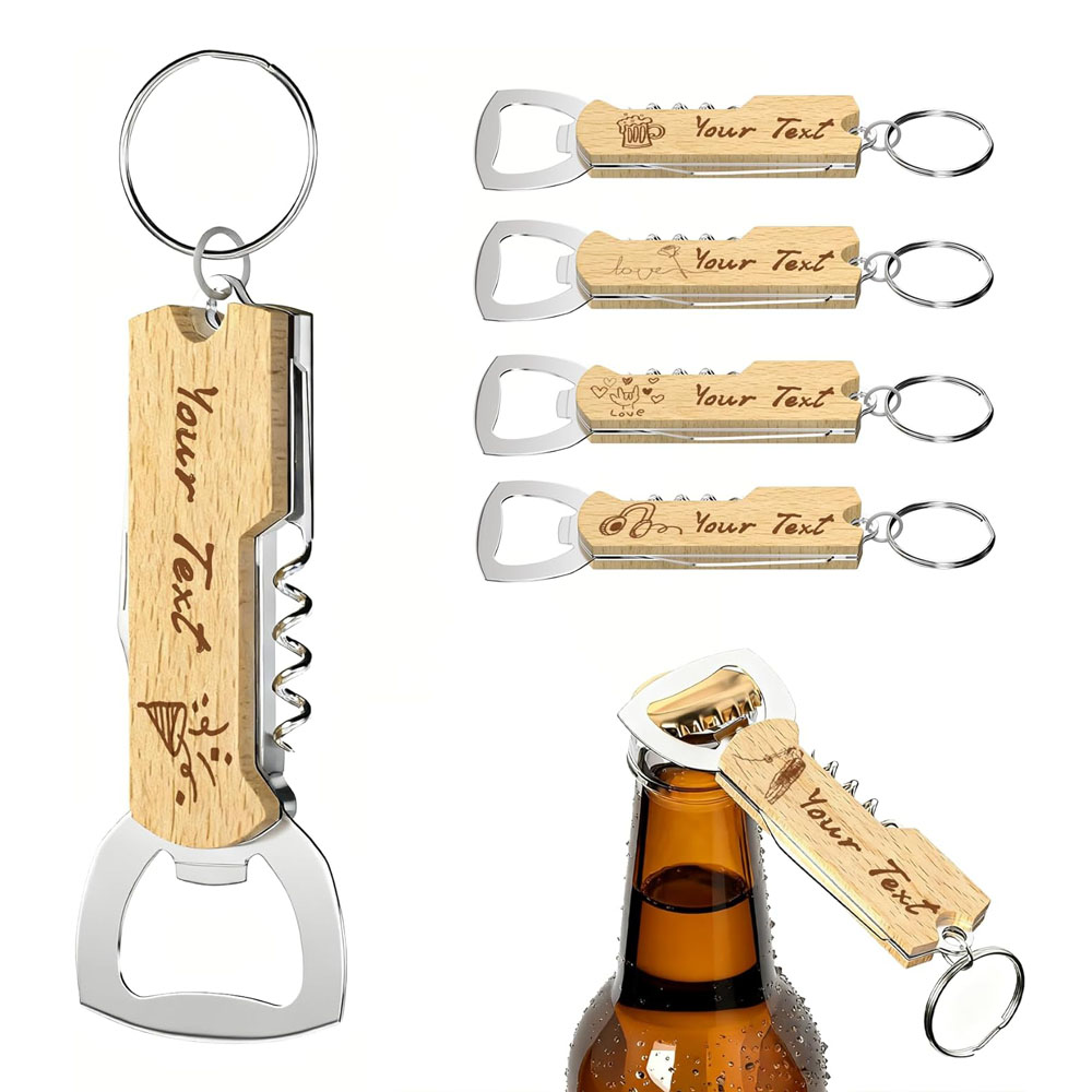 Otwieracz do butelek z grawero – Wine Beer Bottle recenzja i cena