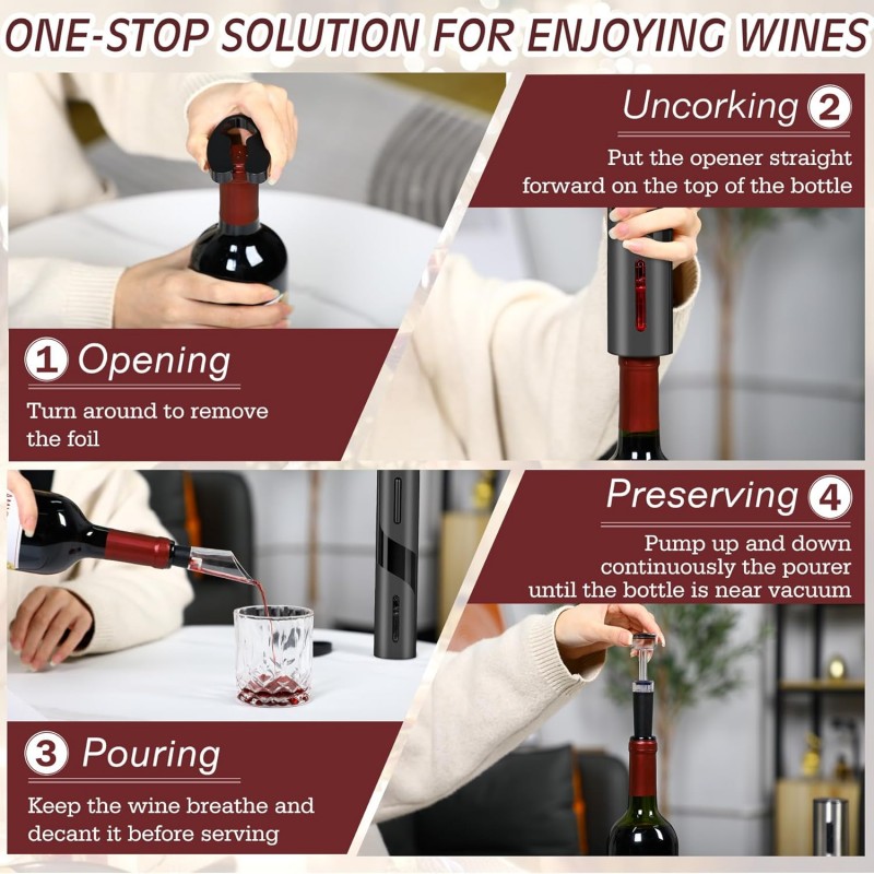 Akumulatorowy wielofunkcyjny e – Wine Beer Bottle recenzja i cena