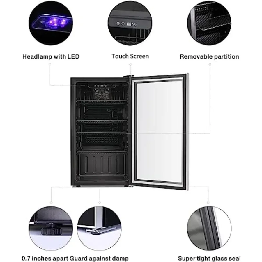Chłodziarka do wina/napojów na – Wine Beer Cooler Fridge recenzja i cena