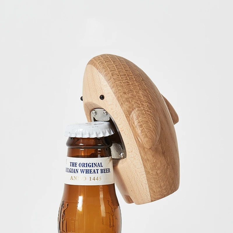 Kreatywny Drewniany Otwieracz  – Wine Beer Bottle recenzja i cena