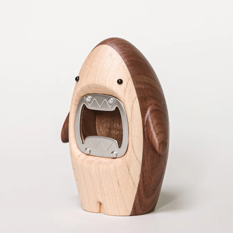 Kreatywny Drewniany Otwieracz  – Wine Beer Bottle recenzja i cena