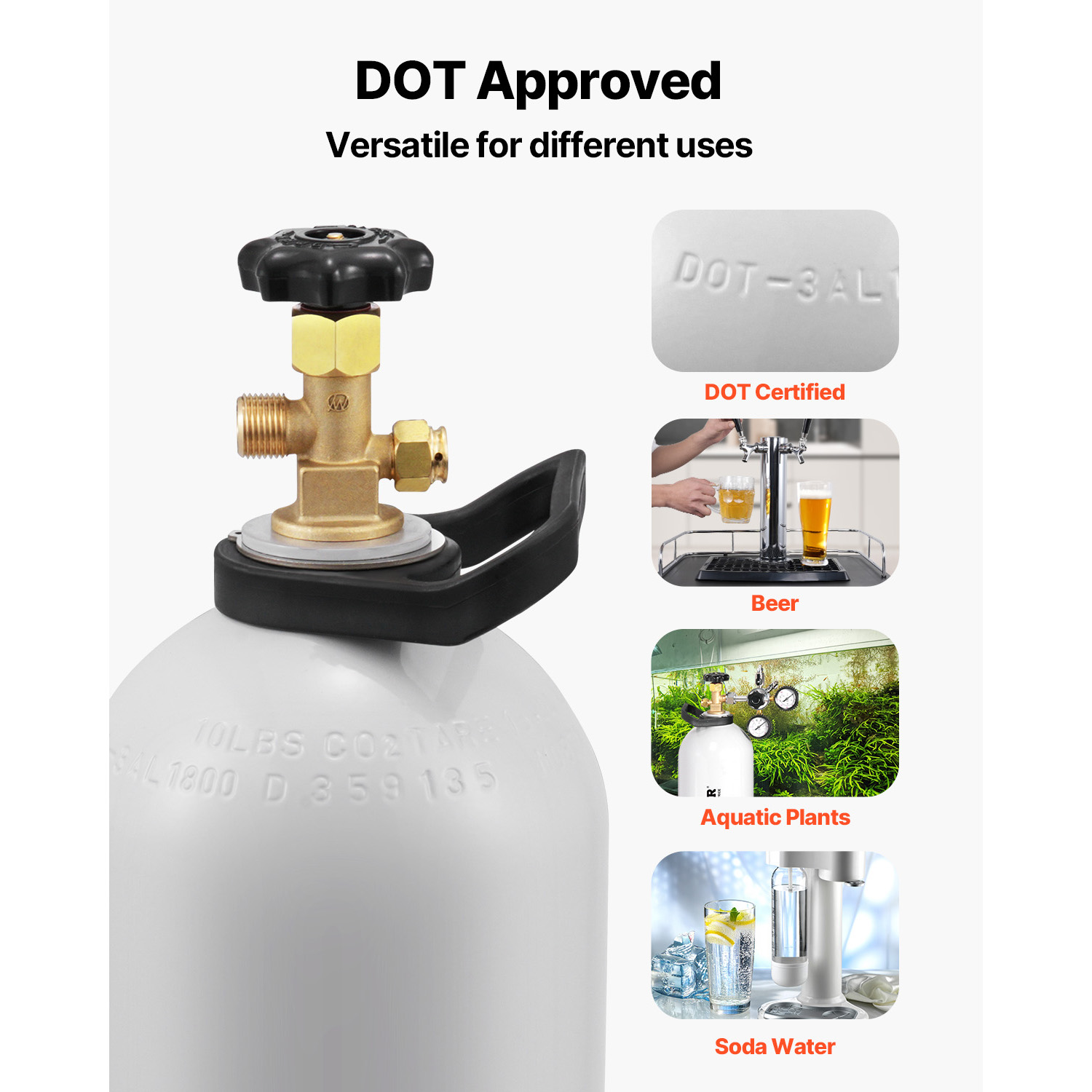 Butla CO2 SucceBuy 10 lbs Nowa – Beer & Wine Grab recenzja i cena