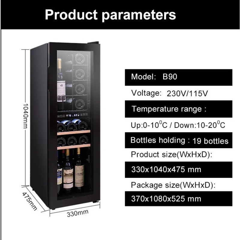 Mini lodówka chłodnicza do sup – Wine Beer Cooler Fridge recenzja i cena